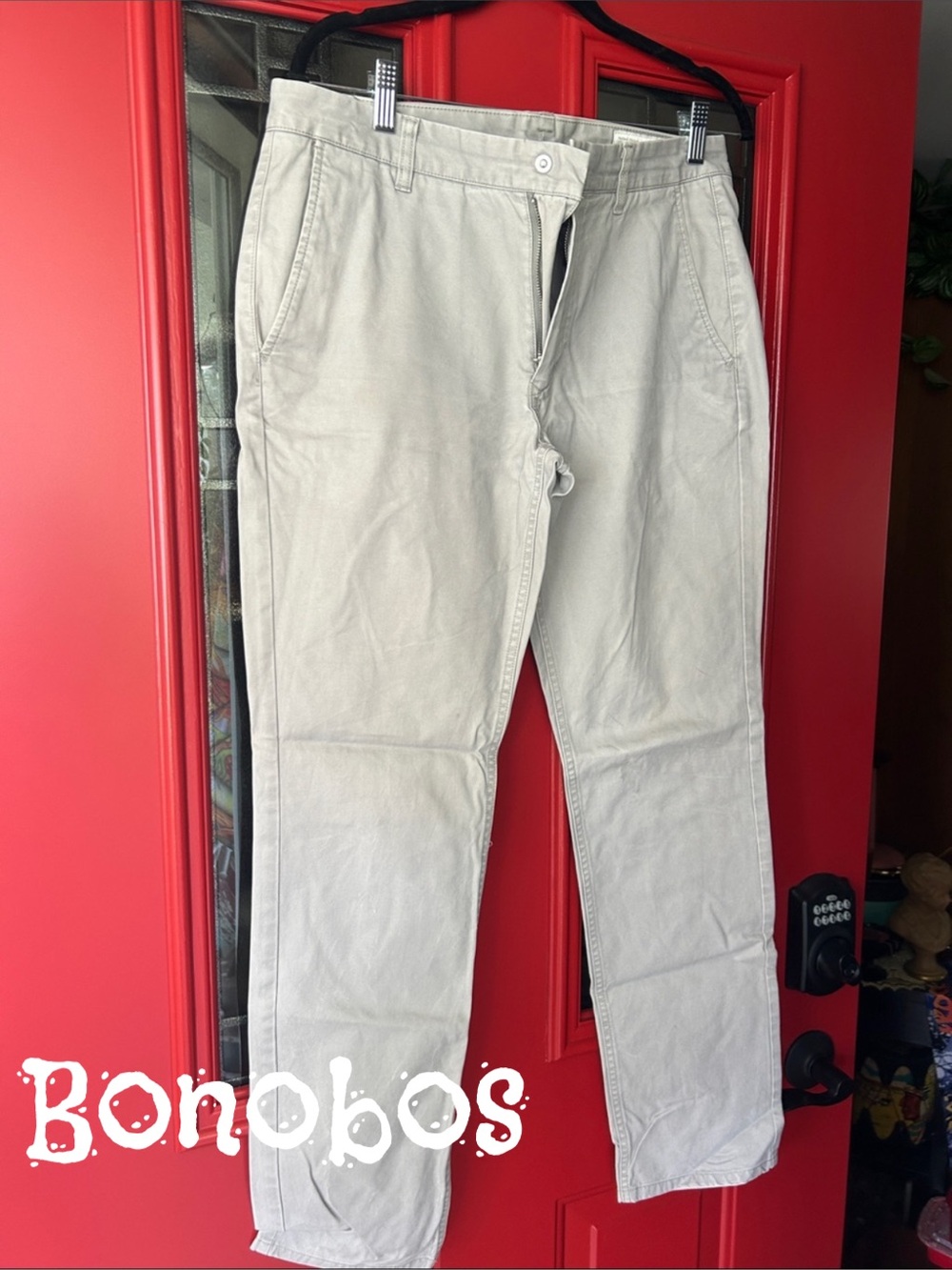 Bonobos Light Gray Chino Pants